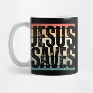 JESUS SAVES (Romans 10:9) Mug